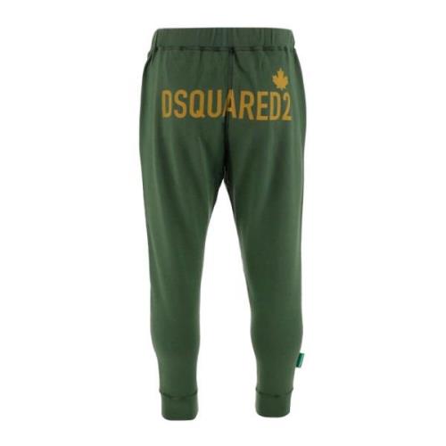 Dsquared2 Casual Joggingbyxor Green, Herr