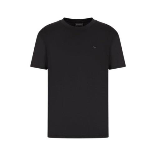 Emporio Armani Ikoniskt Logga Herr T-Shirt Black, Herr