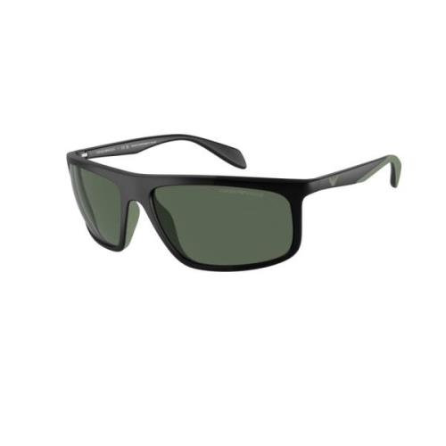 Emporio Armani Stylish Streetwear Sunglasses Black, Herr