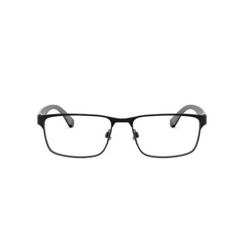 Emporio Armani Clairsemé Ea1105 Metallglasögon Black, Herr