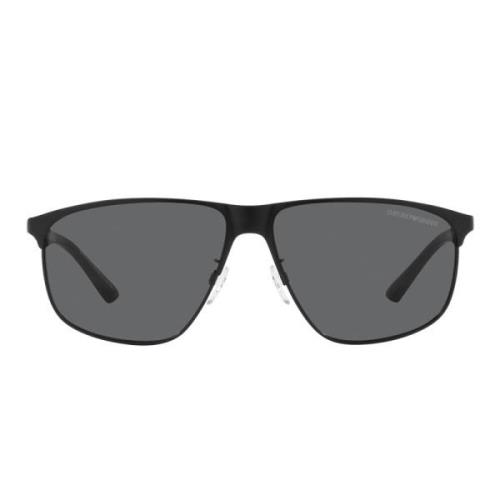 Emporio Armani Sport Aluminium Solglasögon Ea2094 300187 Black, Unisex