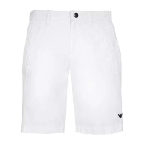 Emporio Armani Shorts White, Herr