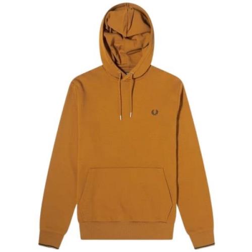 Fred Perry Brun Tippad Huvtröja Brown, Herr