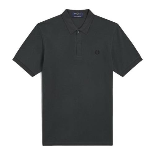 Fred Perry Original enfärgad polo nattgrön / svart Green, Herr