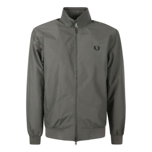 Fred Perry Brentham Jacka - Stiliga Kappor Green, Herr