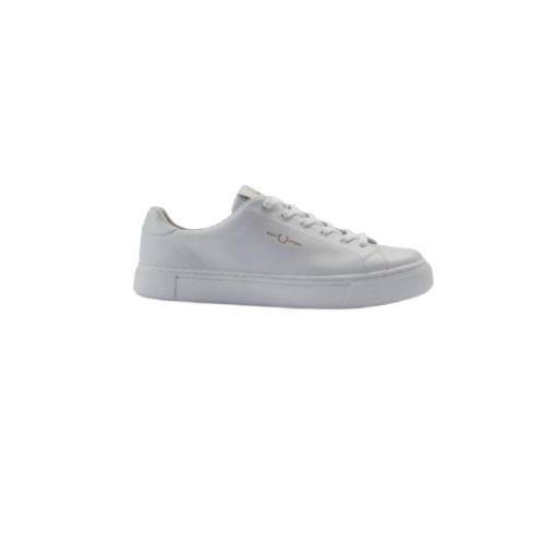 Fred Perry Tidlösa vita lädersneakers White, Herr