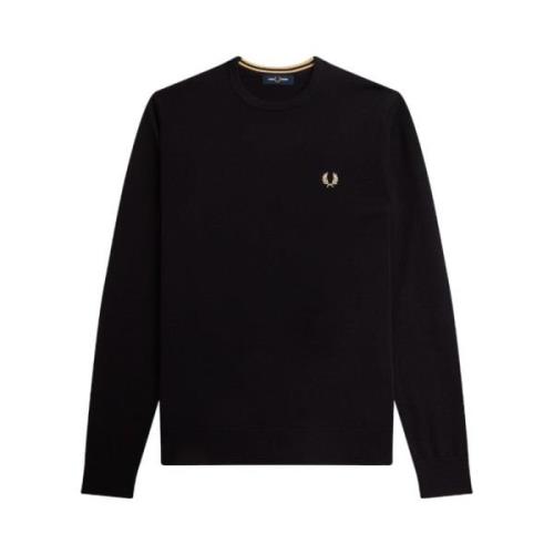 Fred Perry Stilfull Maglia Tröja Black, Herr