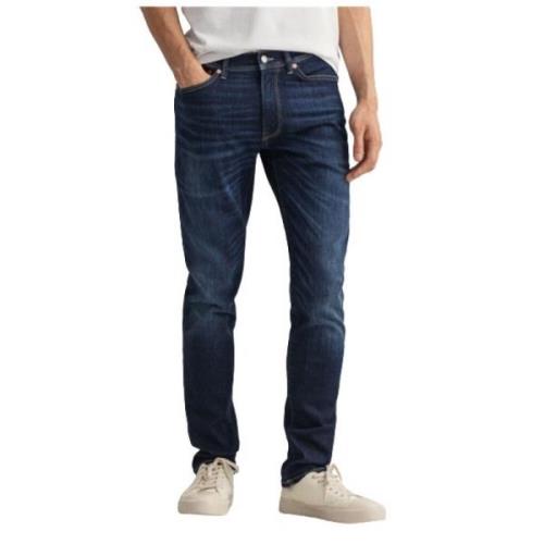 Gant Extra Slim Hög Midja Jean Maxen Blue, Herr