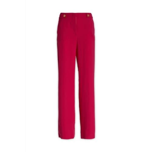 Giorgio Armani Straight Trousers Pink, Dam
