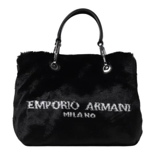 Giorgio Armani Shoppingväska Black, Dam