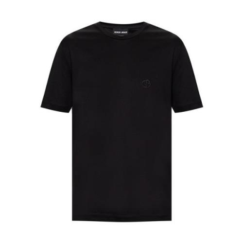 Giorgio Armani T-shirts Black, Herr