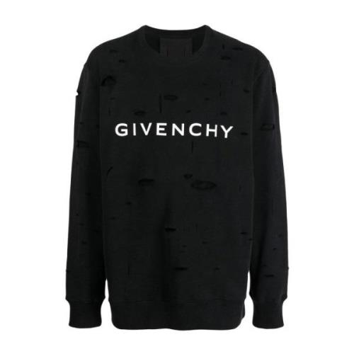 Givenchy Svart Aw23 Herrtröja Black, Herr