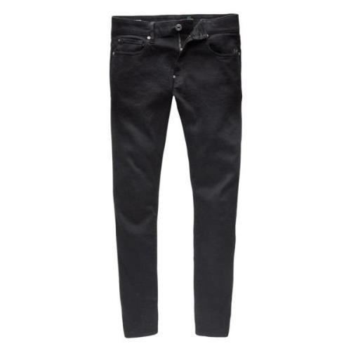 G-star Intens Svart Skinny Jeans Black, Herr