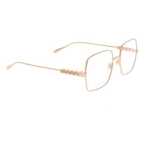 Gucci Stiliga Glasögon för Män och Kvinnor Yellow, Unisex