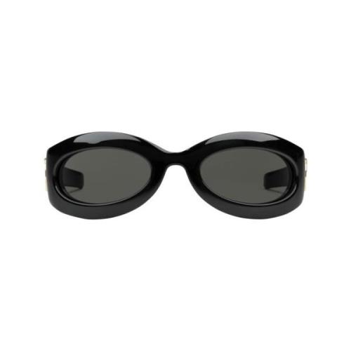Gucci Svarta solglasögon med tillbehör Black, Dam