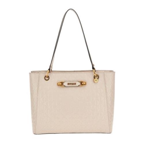 Guess Shoulder Bags Beige, Dam