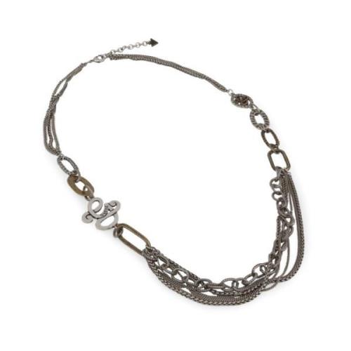 Guess Punk Form Halsband Gray, Dam