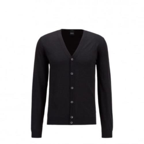 Hugo Boss Cardigans Black, Herr