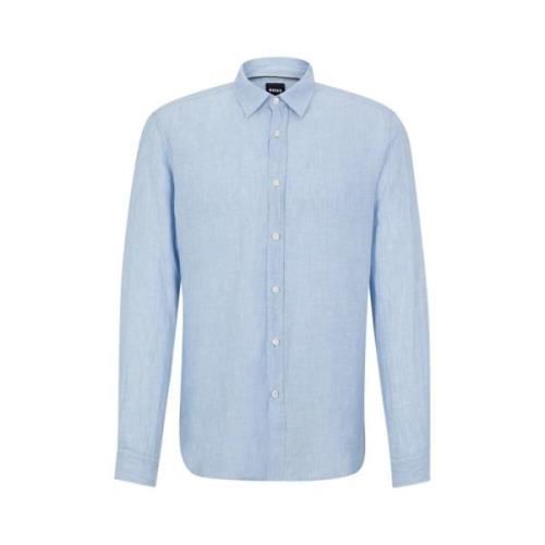 Hugo Boss Shirts Blue, Herr