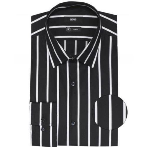 Hugo Boss Formell skjorta Black, Herr