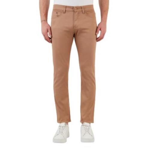 Hugo Boss Slim-fit jeans Brown, Herr