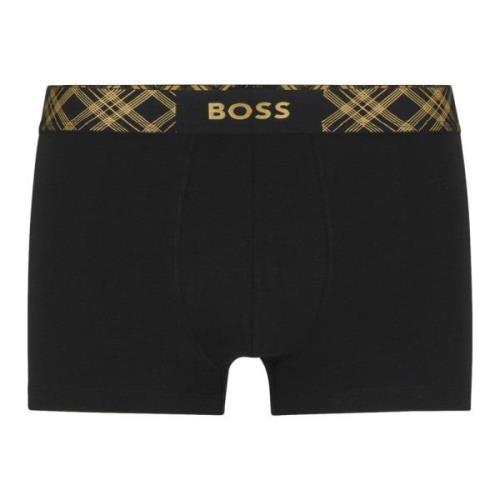 Hugo Boss Herr Bomullsboxer och Strumpor Presentset med Glittrande Det...