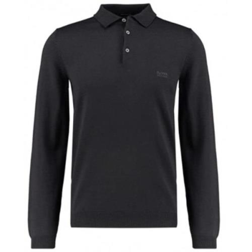 Hugo Boss Långärmad topp Black, Herr