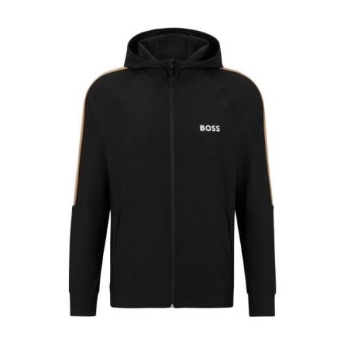 Hugo Boss Zip-throughs Black, Herr