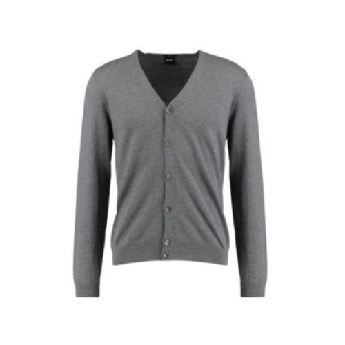 Hugo Boss Cardigans Gray, Herr