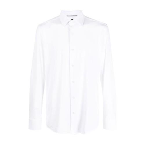 Hugo Boss Avslappnad skjorta White, Herr