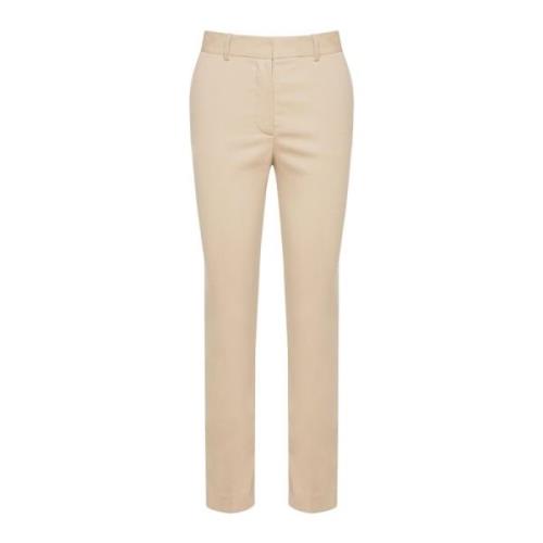 Joseph Cropped Trousers Beige, Dam