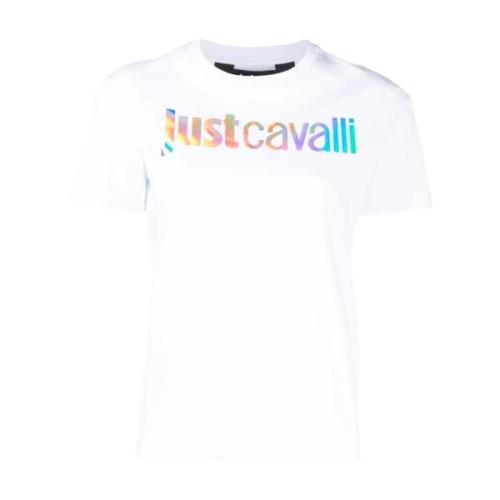 Just Cavalli T-Shirts White, Dam