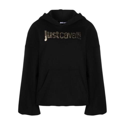 Just Cavalli Svarta Sweaters - ***cv Black, Dam