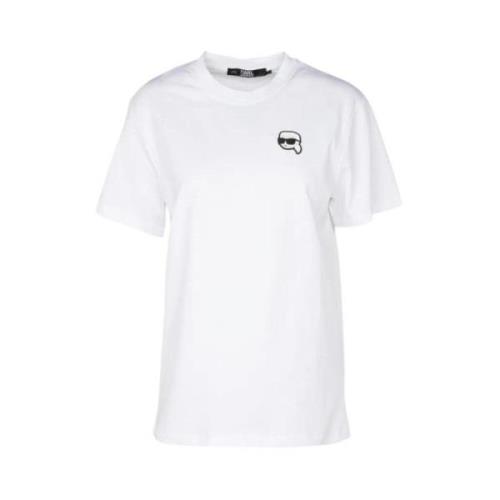 Karl Lagerfeld T-Shirts White, Dam