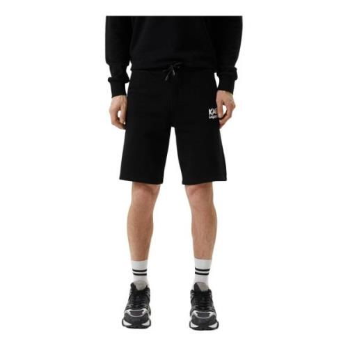 Karl Lagerfeld Casual Shorts Black, Herr