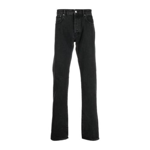 Kenzo Slim-Cut Jeans med Faded Effekt Black, Herr