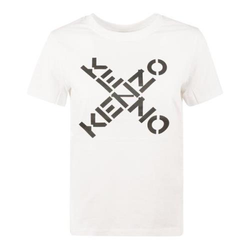 Kenzo Lätt och Naturlig Vit Dam T-Shirt White, Dam