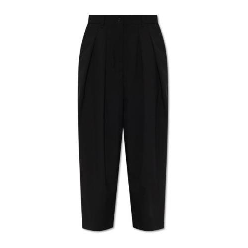 Kenzo Trousers Black, Dam