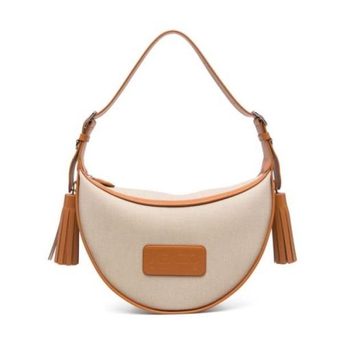 Kenzo Medium 18 Hobo Väska Beige, Dam