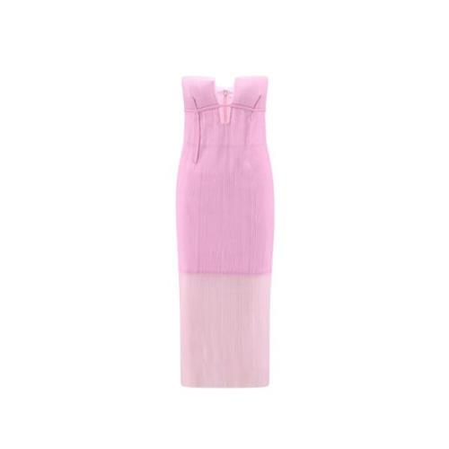 Krizia Maxi Dresses Pink, Dam