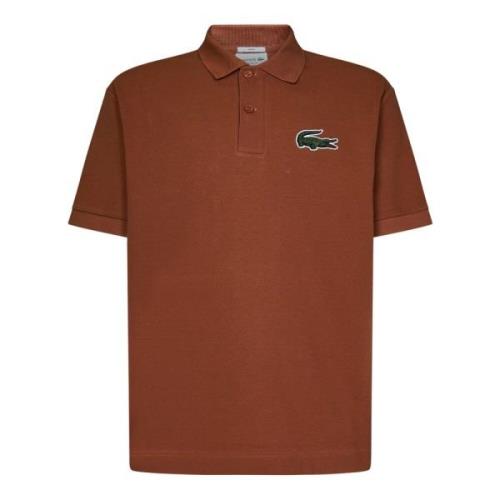 Lacoste Copper Ss23 Unisex T-Shirts Polos Brown, Herr