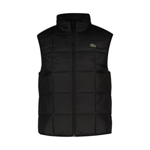 Lacoste Herr Bicolor Gilet Black, Herr