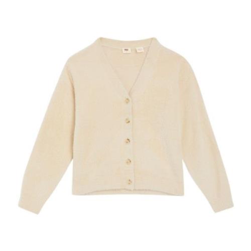 Levi's Macadamia Gallery Cardigan White, Dam