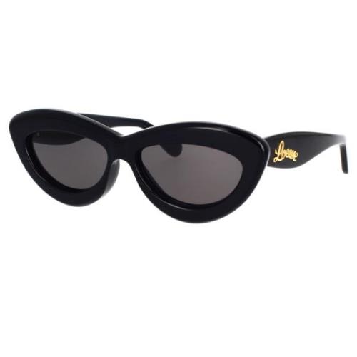 Loewe Glamorösa Cat-Eye Solglasögon Black, Dam