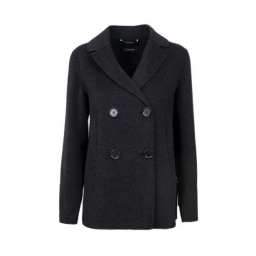 Max Mara Dubbelbröstrockar Black, Dam