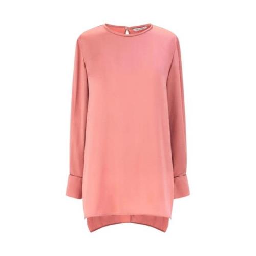 Max Mara Långärmad Blus Pink, Dam