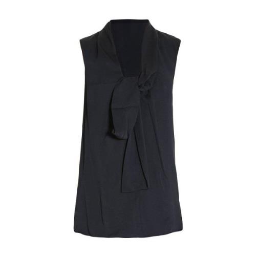 Michael Kors Sleeveles topp Black, Dam