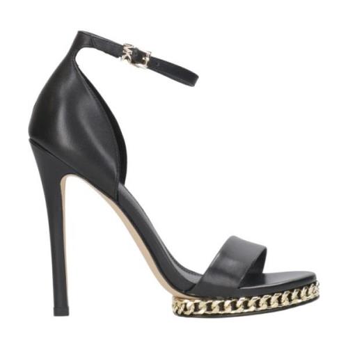 Michael Kors High Heel Sandals Black, Dam