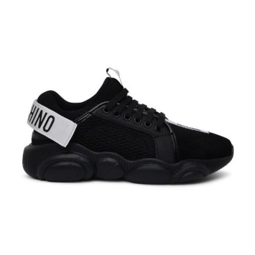 Moschino Teddy Sneaker med rosettdetalj Black, Dam