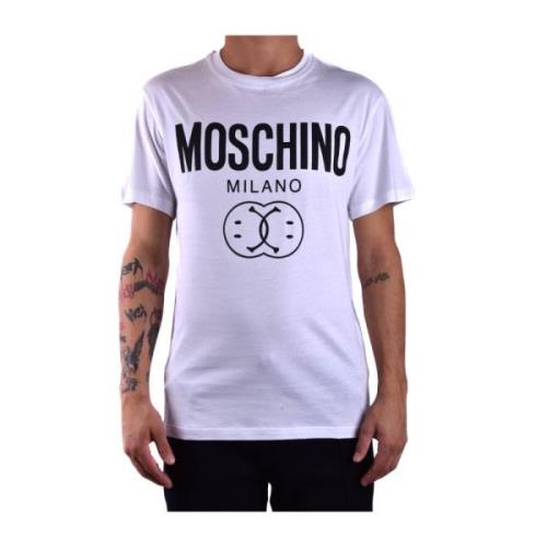 Moschino Uppgradera din garderob med denna herr T-shirt White, Herr